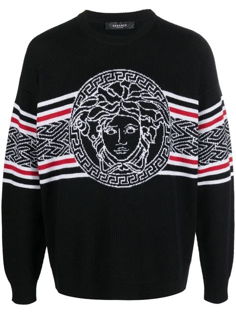 versace jumper medusa head|why does versace use medusa.